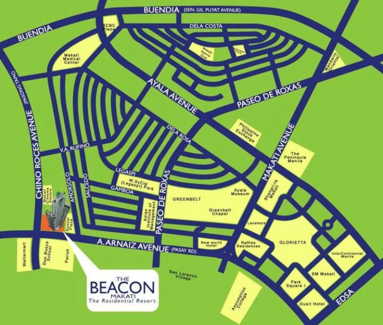 Beacon Makati Condo Free Pool Access Free Wifi 100Mbps & Free Netflix Manila Exterior photo